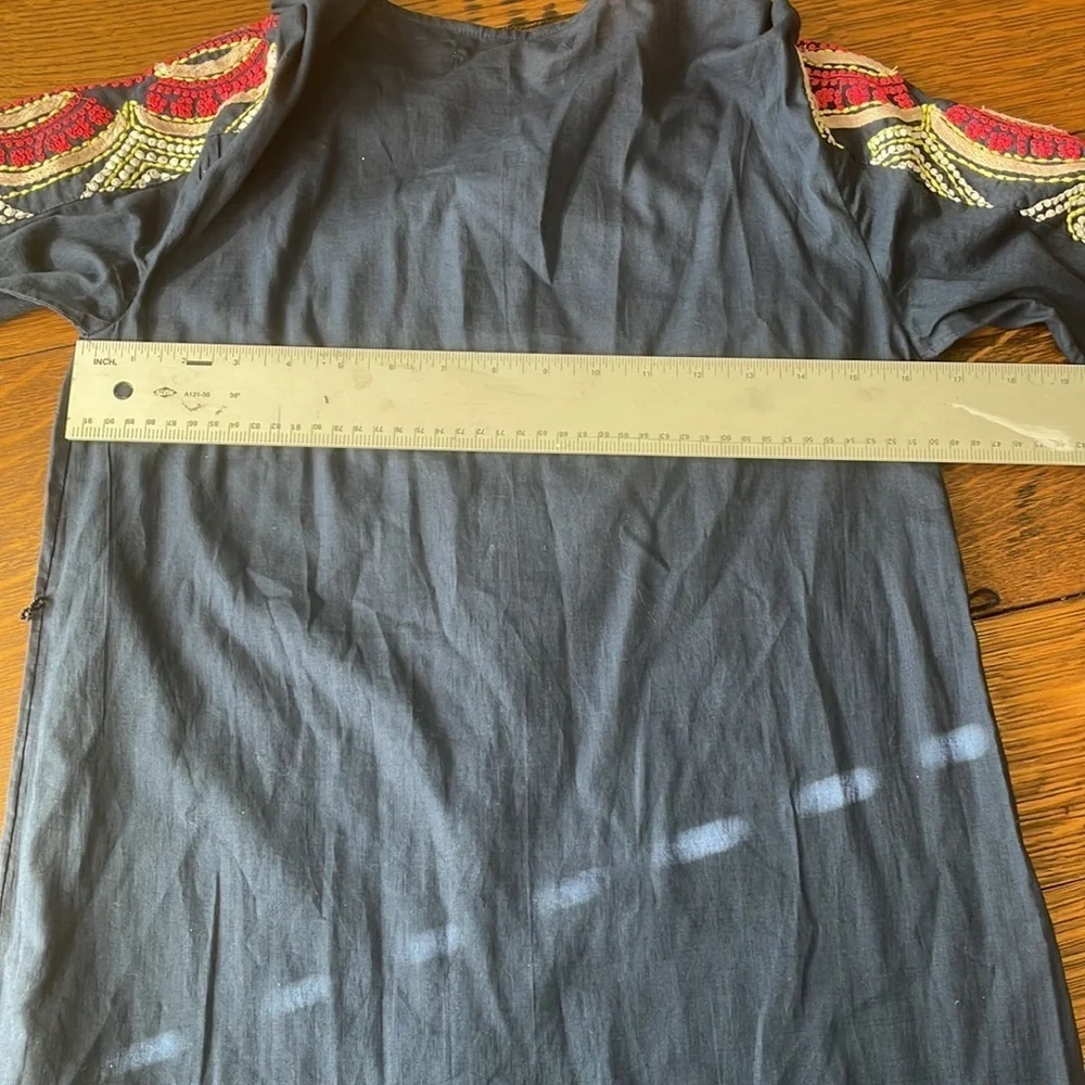 Anthropologie Tunic with Beautiful Embroidery 🧵 on Front - size 0 - Picture 7 of 8